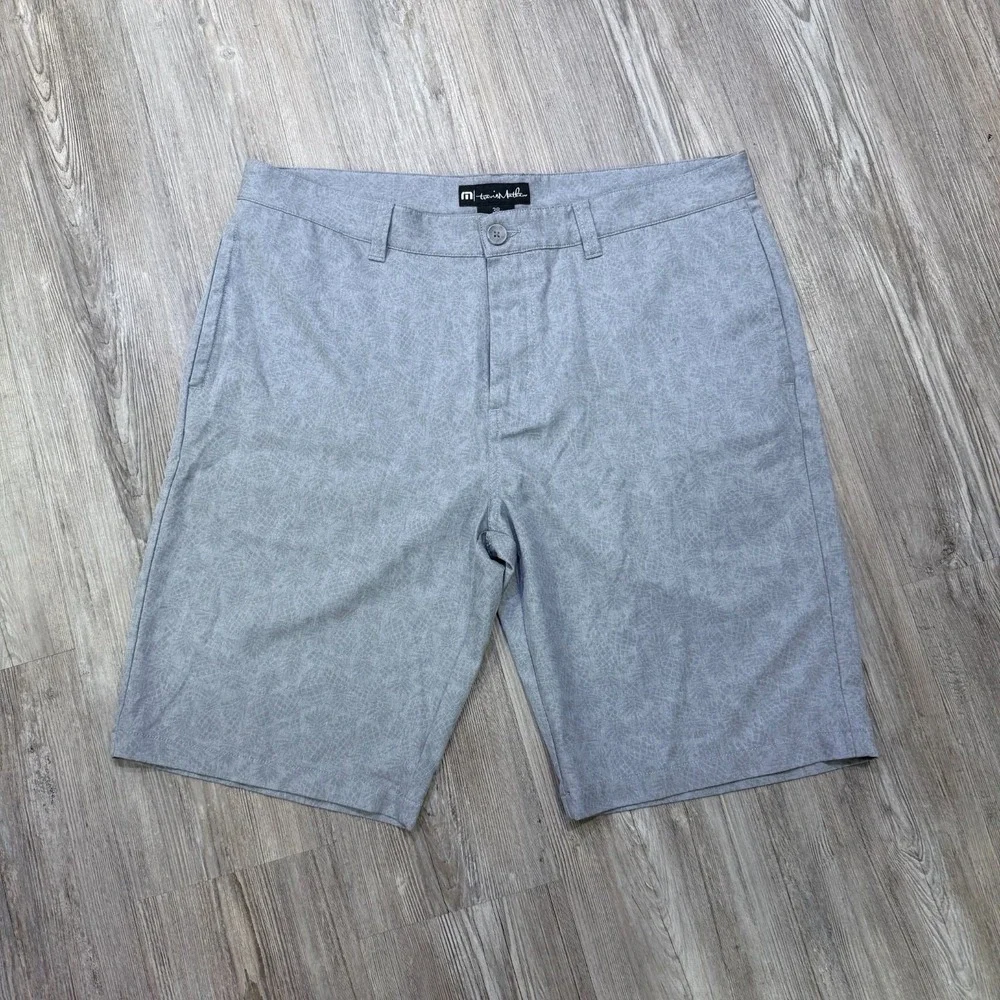 Travis Mathew Mens‎ 38 Turtle Bay Shorts Gray